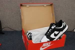 lot 228 image: New in box NIKE DUNK LOW shoes...