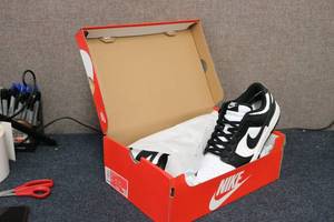 lot 230 image: New in box NIKE DUNK LOW shoes...