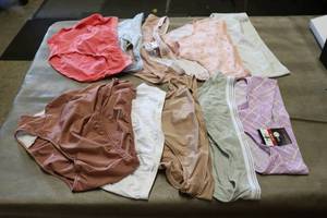 lot 239 image: 10 pairs of womens underwear sizes...