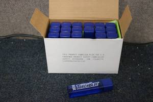 lot 245 image: 18 pack of Torch Blue Butane fuel...