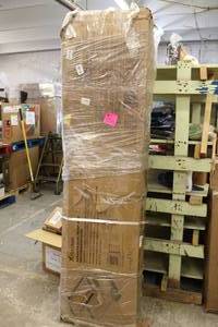 lot 254 image: ARMANDA DUAL BUNK BED WITH BUILT IN...