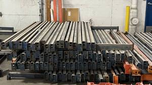 LOT OF 92&nbsp;STURDI-BILT&nbsp;BEAMS -&nbsp;BEAMS WILL COME WITH SOME OF THE CLIPS THOUGH A FEW WERE DISCARDED (can be bought online used fairly cheaply) SEE DESCRIPTION FOR SIZES