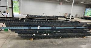 lot 7 image: LOT OF 12 STURDI-BILT UPRIGHTS - SEE DESCRIPTION FOR SIZES