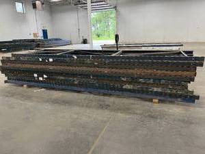 lot 8 image: LOT OF 10 STURDI-BILT UPRIGHTS - SEE DESCRIPTION FOR SIZES