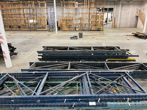 lot 9 image: LOT OF 14 STURDI-BILT UPRIGHTS - SEE DESCRIPTION FOR SIZES