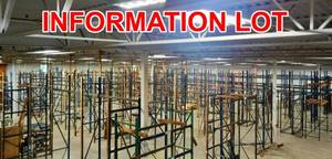 INFO - Here are two pictures &amp; a video showing how all this quality Sturdi-Bilt racking looked before disassembly.&nbsp; Uprights mostly 16' with a few 19', 14' &amp; 12' mixed in. Widths Vary! Beams are mostly 8' - See Description For More Info!