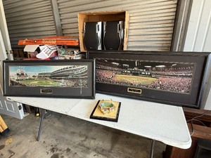 lot 27 image: Artwork - Ralph Engelstad Arena, Jacobs Field & Busch Stadium