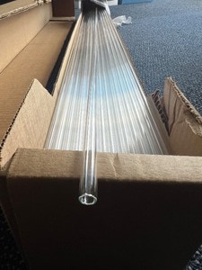 Bundle of 8mm Glass Tubes, 4 feet long