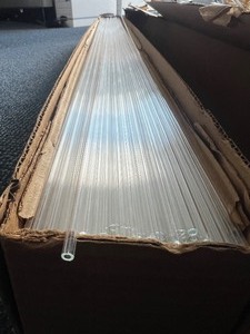 Bundle of 4mm Glass Rods, 4 feet long