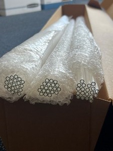 lot 10 image: Bundle of Glass Tubing, See Photos for measurements