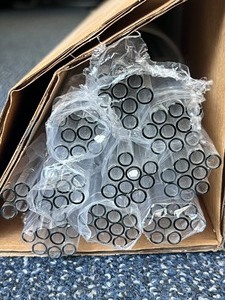 lot 11 image: 8mm x 4 feet Glass Tubing Rods, see photos