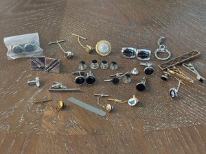 lot 22 image: Vintage Cufflinks and More