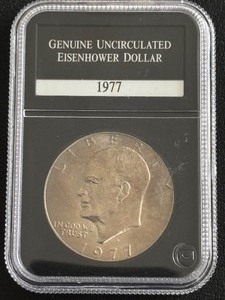 lot 4 image: 1977-D Eisenhower Dollar Uncirculated