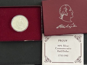 lot 15 image: 1982-S Washington Silver Half Dollar Proof