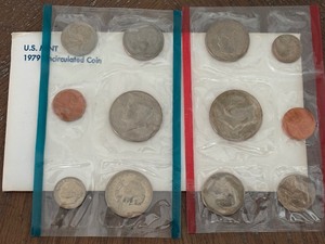 lot 57 image: 1979 P & D Mint Set