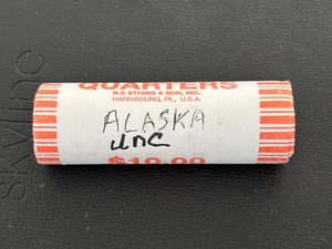 lot 20 image: Alaska State Quarter Roll