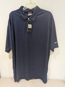 lot 24 image: NEW NIKE XXL GOLF POLO (NAVY)