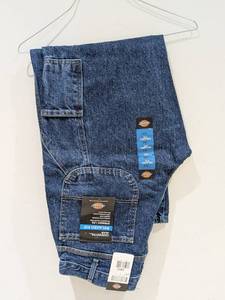 lot 48 image: NEW DICKIES RELAXED FIT CARPENTER JEAN 34 x 30