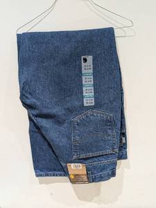 lot 59 image: NEW CARHARTT RELAXED FIT WORK TAPERED JEAN SIZE 40 x 32