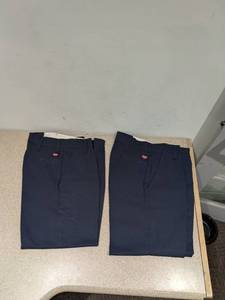 lot 65 image: (2) RED KAP KHAKI WORK PANTS SIZE 27 x 28