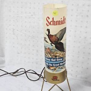 lot 41 image: Classic 1970s Schmidt Single Bulb Lamp in Very Nice Condition