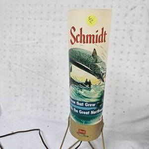 lot 42 image: Classic 1970s Schmidt Single Bulb Lamp in Very Nice Condition
