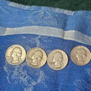 lot 90 image: 1950,1951,(2)1959, all Denver Mint