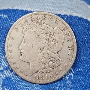 lot 108 image: 1921-S Morgan Dollar