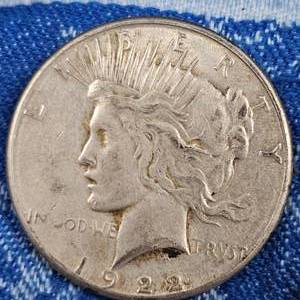 lot 131 image: 1922-S Peace $