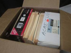 lot 6 image: (F-3) Box Full of File Folders...