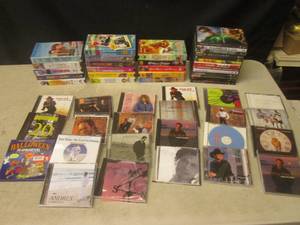 lot 12 image: (A-3) Assorted DVD Movies, VHS Movi...