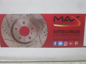 lot 29 image: (CS) Max Slotted & Drilled Disc Bra...