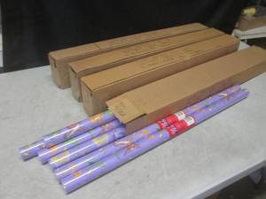 lot 33 image: (EW3) 24 Rolls of Gift Wrap Land Be...
