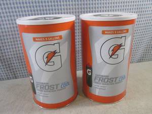 lot 37 image: (C-2) 2 Gatorade Frost Glacier Cher...