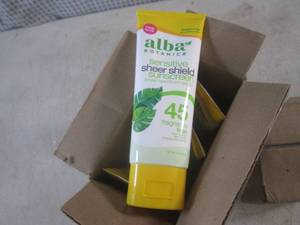lot 49 image: (G-1) 12 Tubes of Alba Botanica Sun...