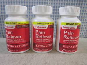 lot 100 image: (EC1) 3 Bottles of Extra Strength P...
