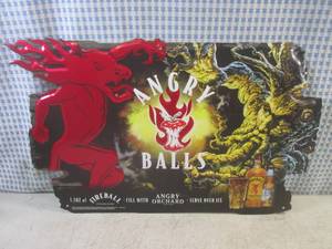 lot 112 image: (EC1) Angry Balls Fireball Angry Or...