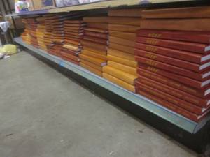 lot 132 image: (B-123) 10 Leather Bound Books - Bu...