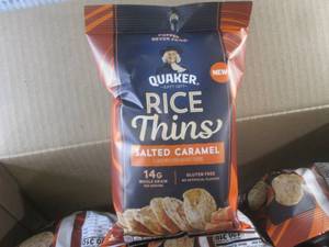 lot 148 image: (EC2) 12 Bags of Quaker Salted Cara...
