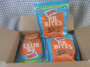 lot 163 image: (C-1) 8 Bags of Skippy P.B. Bites D...