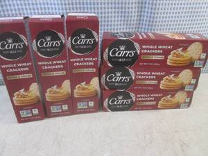 lot 165 image: (B-1) 6 Boxes of Whole Wheat Snack ...