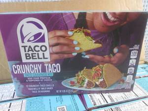 lot 185 image: (EC2) 12 Boxes of Taco Bell Crunchy...