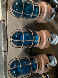 Blue Explosion Proof Lights (567933) Lot of 3