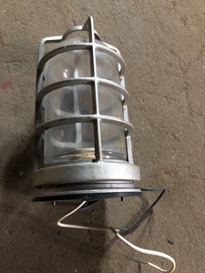 Vapor Tight Lighting Fixtures (567934) With Cages, Lot of 5