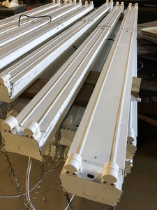 lot 8 image: Lithonia Lighting 8 Foot Lights (567944) Lot of 5