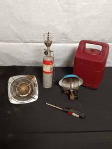 lot 35 image: Set of Camping Lanterns with Accessories