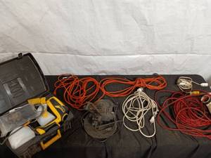 lot 96 image: Wagner Paint Sprayer with Set of Extension Cords