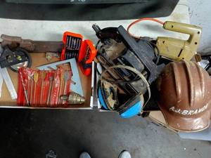 lot 189 image: Comprehensive Collection of Hand and Power Tools with Accessories