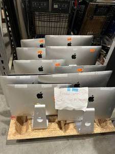 lot 6 image: Pallet of 18 IMacs (567263) Broken ScreensNot Powering OnFor Parts Hard Drives Have Been Removed
