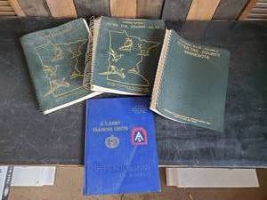 lot 79 image: Vintage Ottertail Co. Pictorial Atlases and US Army training Center Book